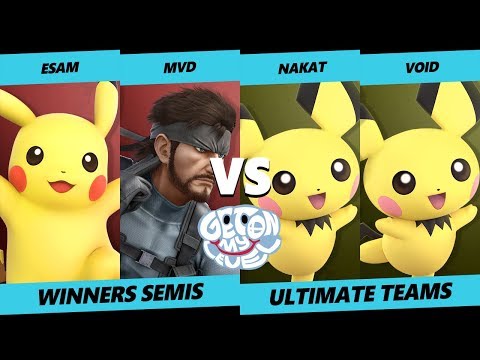 GOML 2019 SSBU - Esam & MVD Vs. Nakat & Void - Smash Ultimate Tournament Winners Semis