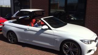 BMW 4 Series Convertible Roof Operation