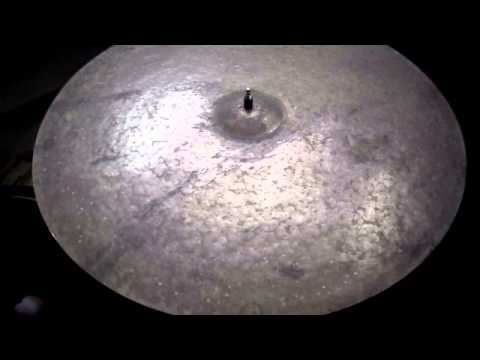 22&5/8" Mini Bell Pink Turk Ride, 2651g - Handcrafted cymbals by Craig Lauritsen