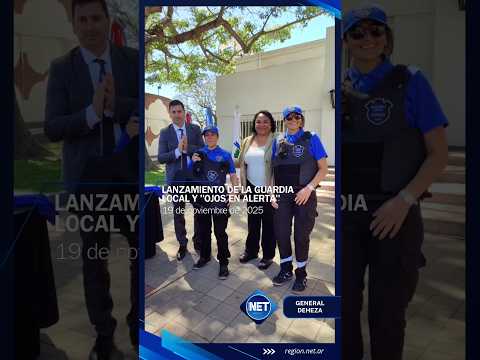 Más #seguridad Lanzamiento oficial de la #GuardiaLocal y “Ojos en #Alerta” en #GeneralDeheza