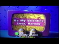 Be My Valentine Love Barney Title Card
