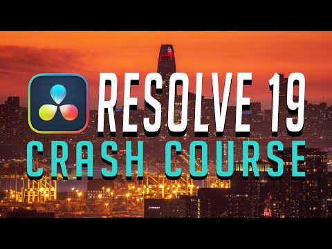RESOLVE 19 CRASH COURSE - Davinci Resolve 19 Walkthrough [BEGINNER]