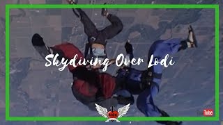Skydiving over Lodi 1999
