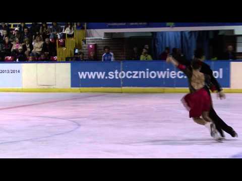 19 B. DELMAESTRO / T. LUM (CAN) - ISU JGP Baltic Cup 2013 Junior Ice Dance Free Dance