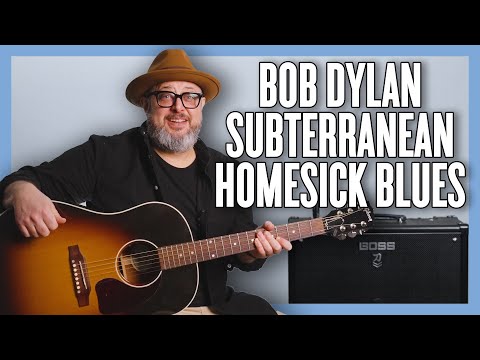 Bob Dylan Subterranean Homesick Blues Guitar Lesson + Tutorial