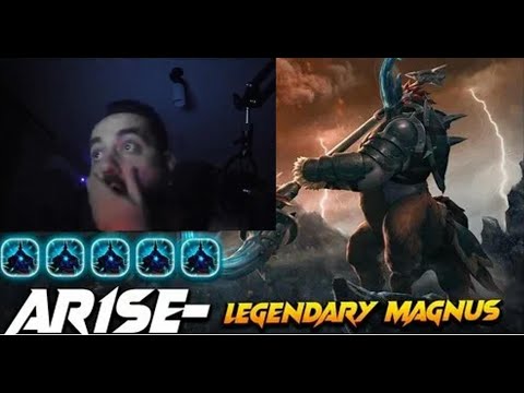 Ar1se Magnus Top Plays And Earthshaker Sick Combos Dota 2 Highlights !!