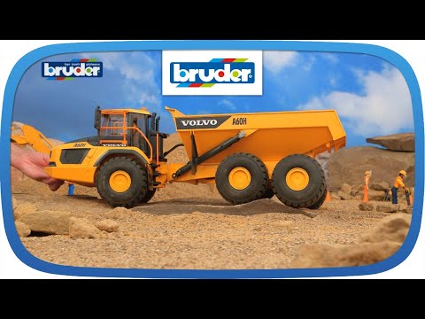 VOLVO A60H Dumper 02455 von BRUDER