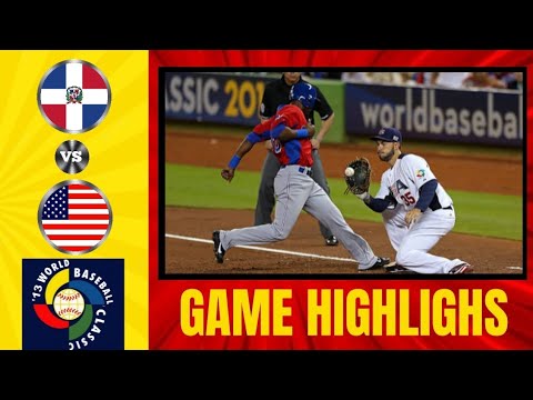 WBC13 | República Dominicana vs Estados Unidos | Grupo B | Segunda Ronda | 14.03.2013 | Miami,USA.