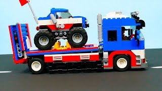 Download lagu Lego Monster Truck and transporter car mp3 Download lagu Lego Monster Truck and transporter car mp3