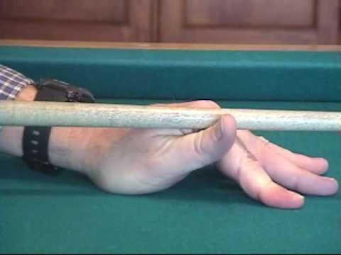 Open and closed pool bridge techniques demonstrated in a Dr. Dave lesson