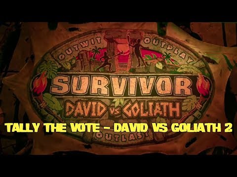 Tally the Vote - David vs Goliath 2