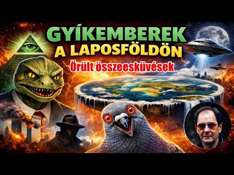 GYÍKEMBEREK A LAPOSFÖLDÖN – Őrült összeesküvések