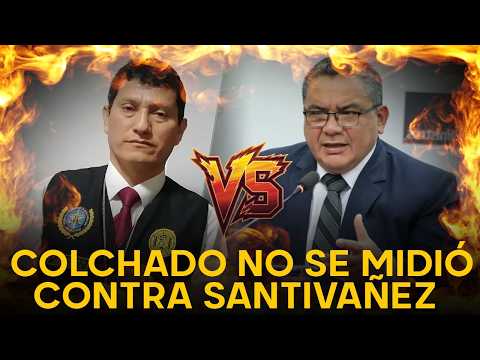 Santivañez ninguena a Harvey Colchado y él responde: "YO PERSIGO DELINCUENTES, ÉL LOS DEFIENDE"