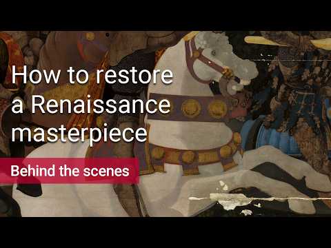 Restoring Paolo Uccello's 'Battle of San Romano' | Part 2 | National Gallery