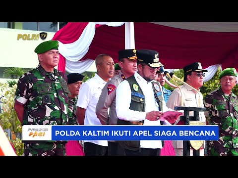 BRIMOB BATALYON A KALTIM HADIRI APEL SIAGA BENCANA DI KODAM MULAWARMAN