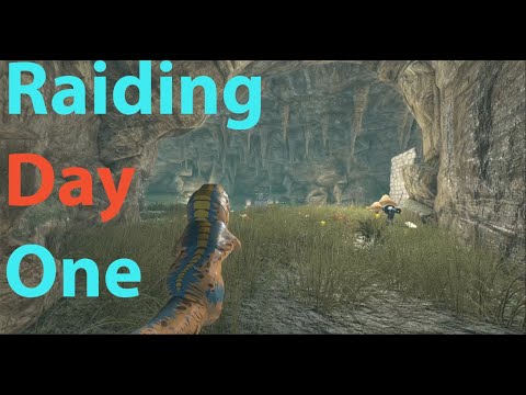 Day One Raiding Two Broken Caves