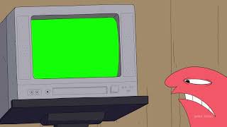 Allan "so we just have to watch this?" Smiling Friends green screen
