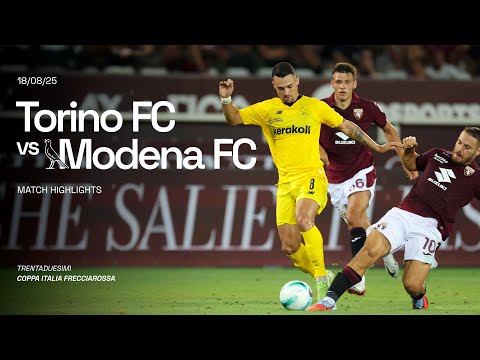 Highlights Coppa Italia Frecciarossa: Torino - Modena 1-0