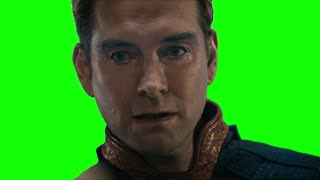 Homelander "there's always been so many things I want to do, and now I can do them all" green screen