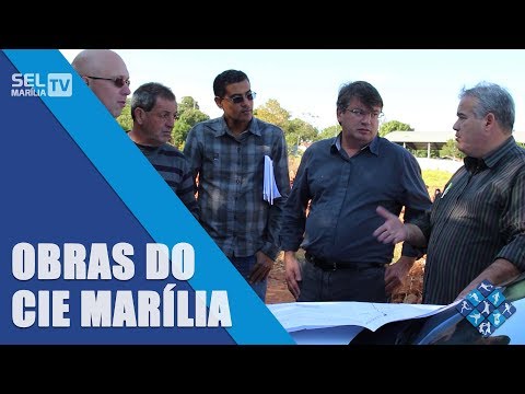 SEL MARILIA TV - Prefeito e Secretário visitam as obras do CIE