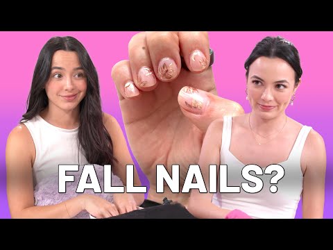 These Might Be the Best Fall Nails Ever - Merrell Twins