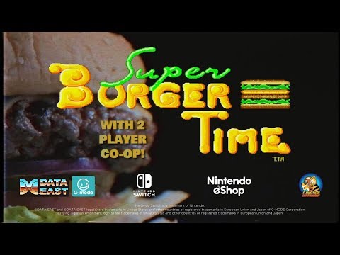 Johnny Turbo's Arcade Super Burger Time For Nintendo Switch thumbnail