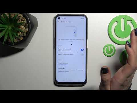 How to Change Screen Recorder Sound Settings in Realme Narzo 50?