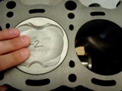 5SFE 0.50 mm oversize pistons in rebuilt block