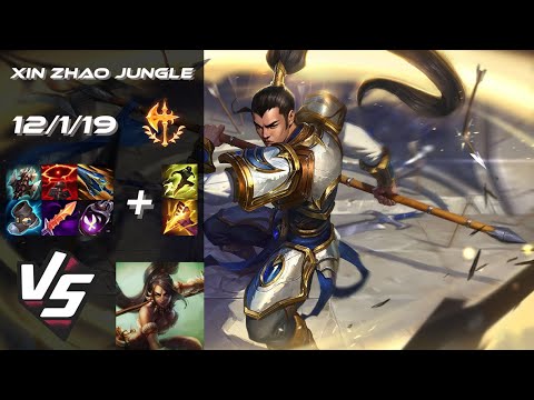 JUNGLE Xin Zhao vs Nidalee - EU Grandmaster Patch 25.S2.8