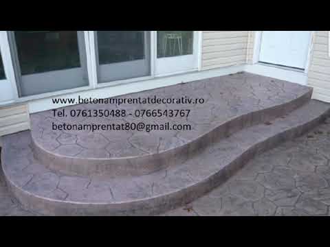 Beton Amprentat Cârligu Mare - Buzău  Tel.0761350488 -0766543767