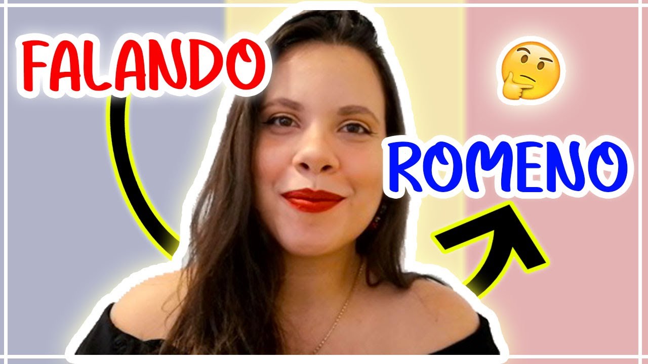 FALANDO SÓ EM LÍNGUA ROMENA | LIMBA ROMANA | Bárbara Caren
