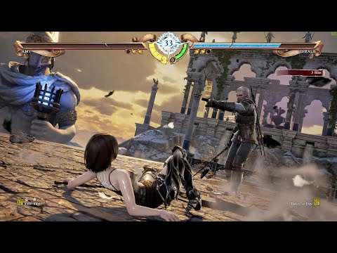 SoulCalibur 6 (Amy) Nyawu vs (Geralt) Twice a Day