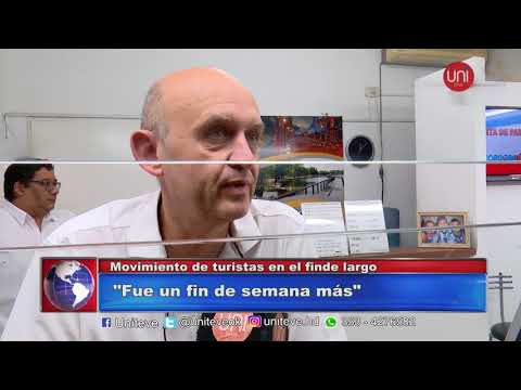El turismo durante el fin de semana