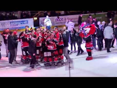 Duisburger Füchse  Aufstieg Neuwied Eishockey 25.03.22