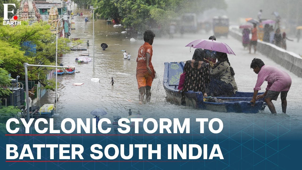 India: Cyclonic Storm Set to Hit Tamil Nadu and Andhra Pradesh | Firstpost Earth