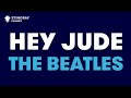 Hey Jude in the Style of "The Beatles" karaoke ...