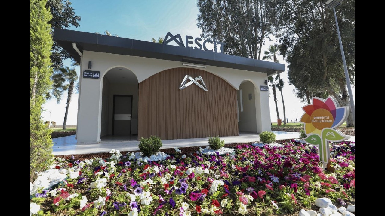 MERSİN BÜYÜKŞEHİR BELEDİYESİ, KÜLTÜR PARK’A MESCİT KAZANDIRDI