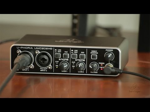 UMC202HD How To - Recording and Overdubs in Logic Pro