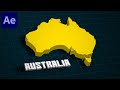 3D Documentary Map Animation In After Effects After Effects Tutorial No Plugins Required