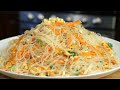 Stir Fried Rice Noodles With Eggs 鸡蛋炒米粉