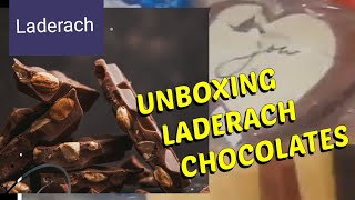 UNBOXING LADERACH CHOCOLATE #chocolate #laderach #unboxing