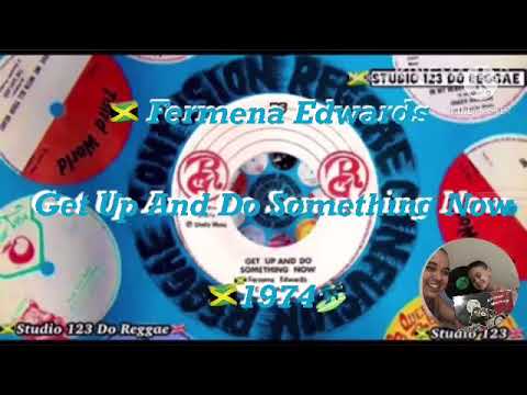 🇯🇲 Fermena Edwards - Get Up And Do Something Now   🇯🇲1974🏄🏻‍♂️ LP