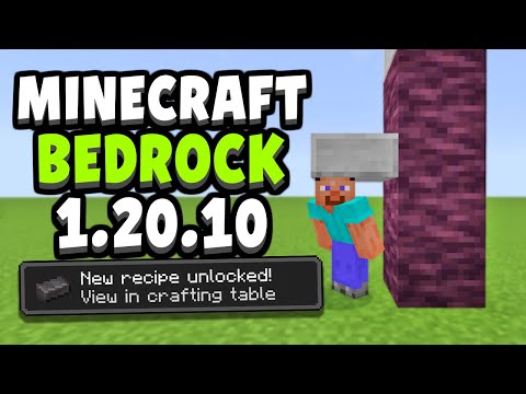 EVERYTHING NEW in Minecraft Bedrock 1.20.10 Update!