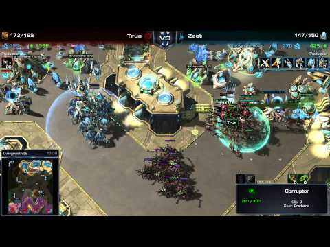 SC2 - Daily Masters - PvZ - Zest vs True