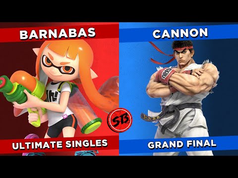 Shield Breaker 10 GRAND FINALS - Barnabas (Inkling) Vs. Cannon (Ryu, Bowser)