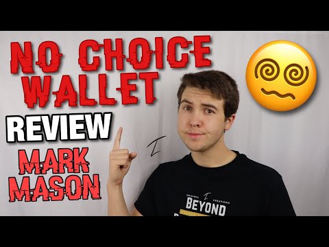No Choice Wallet by Tony Miller & Mark Mason - Magic Trick Review