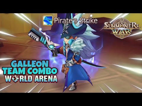 Galleon Team Combo in World Arena Ep. 2 - Summoners War