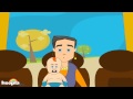 Wheels Of The Bus Go Round And Round Nursery Rhyme For Children