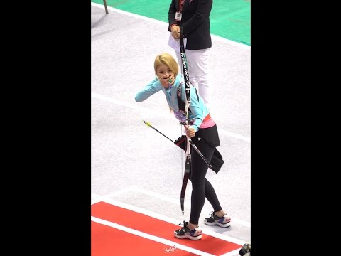 [4K] 170116 러블리즈(Lovelyz) 이미주 아육대 양궁 직캠 by Juliet