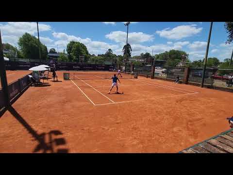 Qualy Uruguay Open 6-11-22 ul. game Pedro Boscardin Dias(Bra) df Tomas Lipovsek Puches(Arg) 6-3 6-4